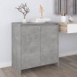 vidaXL Credenza Grigio Cemento 70x41x75 cm in Legno Multistrato vidaXL Credenza Grigio Cemento 70x41x75 cm in Legno Multistrato