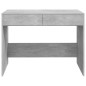 vidaXL Scrivania Grigio Cemento 101x50x76,5 cm in Truciolato