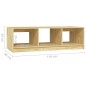 vidaXL Tavolino da Salotto 110x50x34 cm Legno Massello di Pino vidaXL Tavolino da Salotto 110x50x34 cm Legno Massello di Pino