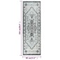 vidaXL Tappeto da Esterni a Tessitura Piatta 80x250 cm Verde e Grigio vidaXL Tappeto da Esterni a Tessitura Piatta 80x250 cm Verde e Grigio