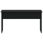 vidaXL Tavolino da Salotto Nero 102x50,5x52,5 cm in Legno Multistrato vidaXL Tavolino da Salotto Nero 102x50,5x52,5 cm in Legno Multistrato