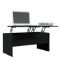 vidaXL Tavolino da Salotto Nero 102x50,5x46,5 cm in Legno Multistrato vidaXL Tavolino da Salotto Nero 102x50,5x46,5 cm in Legno Multistrato