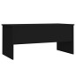 vidaXL Tavolino da Salotto Nero 102x50,5x46,5 cm in Legno Multistrato vidaXL Tavolino da Salotto Nero 102x50,5x46,5 cm in Legno Multistrato