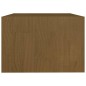 vidaXL Tavolino da Salotto Miele 75x50x33,5 cm Legno Massello di Pino vidaXL Tavolino da Salotto Miele 75x50x33,5 cm Legno Massello di Pino