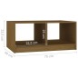 vidaXL Tavolino da Salotto Miele 75x50x33,5 cm Legno Massello di Pino vidaXL Tavolino da Salotto Miele 75x50x33,5 cm Legno Massello di Pino