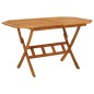 vidaXL Set da Pranzo da Giardino 5 pz in Legno Massello di Acacia