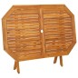 vidaXL Set da Pranzo da Giardino 5 pz in Legno Massello di Acacia