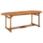vidaXL Set da Pranzo da Giardino 7 pz in Legno Massello di Acacia