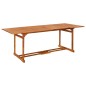 vidaXL Set Pranzo da Giardino 9 pz in Legno Massello di Acacia vidaXL Set Pranzo da Giardino 9 pz in Legno Massello di Acacia