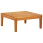 vidaXL Set Divani Giardino 3 pz Cuscini Bianco Crema in Legno d'Acacia vidaXL Set Divani Giardino 3 pz Cuscini Bianco Crema in Legno d'Acacia