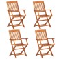 vidaXL Set da Pranzo da Giardino 13 pz 280x90x75 cm Massello di Acacia vidaXL Set da Pranzo da Giardino 13 pz 280x90x75 cm Massello di Acacia