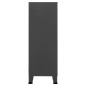 vidaXL Classificatore Industriale Antracite 75x40x115 cm in Metallo vidaXL Classificatore Industriale Antracite 75x40x115 cm in Metallo