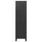vidaXL Armadio Industriale Nero 90x50x180 cm in Metallo vidaXL Armadio Industriale Nero 90x50x180 cm in Metallo