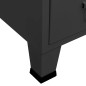vidaXL Armadio Industriale Antracite 67x35x107 cm in Acciaio vidaXL Armadio Industriale Antracite 67x35x107 cm in Acciaio