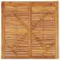 vidaXL Set Mobili da Pranzo per Giardino 5 pz Legno Massello di Acacia