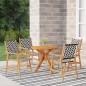 vidaXL Set Mobili da Pranzo per Giardino 5 pz Legno Massello di Acacia vidaXL Set Mobili da Pranzo per Giardino 5 pz Legno Massello di Acacia