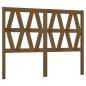 vidaXL Testiera per Letto ambra 146x4x100 cm in Legno Massello di Pino vidaXL Testiera per Letto ambra 146x4x100 cm in Legno Massello di Pino