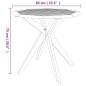 vidaXL Set Mobili da Pranzo per Giardino 5 pz Legno Massello di Acacia vidaXL Set Mobili da Pranzo per Giardino 5 pz Legno Massello di Acacia