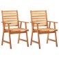 vidaXL Set Mobili da Pranzo per Giardino 3 pz Legno Massello di Acacia vidaXL Set Mobili da Pranzo per Giardino 3 pz Legno Massello di Acacia