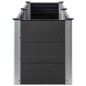 vidaXL Fioriera Rialzata da Giardino 200x50x54 cm in WPC Grigio vidaXL Fioriera Rialzata da Giardino 200x50x54 cm in WPC Grigio