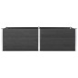 vidaXL Fioriera Rialzata da Giardino 200x50x91 cm in WPC Grigio vidaXL Fioriera Rialzata da Giardino 200x50x91 cm in WPC Grigio