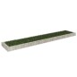 vidaXL Gabbione Letto Rialzato in Acciaio Zincato 500x100x20 cm vidaXL Gabbione Letto Rialzato in Acciaio Zincato 500x100x20 cm
