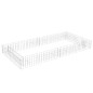 vidaXL Gabbione Letto Rialzato in Acciaio Zincato 200x100x20 cm vidaXL Gabbione Letto Rialzato in Acciaio Zincato 200x100x20 cm