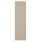vidaXL Piano Credenza HAMAR Miele 90x35x100 cm Legno Massello di Pino