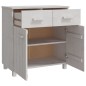 vidaXL Credenza HAMAR Bianca 79x40x80 cm in Legno Massello di Pino vidaXL Credenza HAMAR Bianca 79x40x80 cm in Legno Massello di Pino