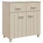 vidaXL Credenza HAMAR Miele 79x40x80 cm in Legno Massello di Pino vidaXL Credenza HAMAR Miele 79x40x80 cm in Legno Massello di Pino