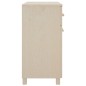 vidaXL Credenza HAMAR Miele 79x40x80 cm in Legno Massello di Pino vidaXL Credenza HAMAR Miele 79x40x80 cm in Legno Massello di Pino