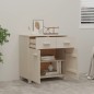 vidaXL Credenza HAMAR Miele 79x40x80 cm in Legno Massello di Pino vidaXL Credenza HAMAR Miele 79x40x80 cm in Legno Massello di Pino