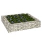 vidaXL Gabbione Letto Rialzato in Acciaio Zincato 100x100x20 cm vidaXL Gabbione Letto Rialzato in Acciaio Zincato 100x100x20 cm