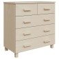 vidaXL Credenza HAMAR Miele 79x40x80 cm in Legno Massello di Pino vidaXL Credenza HAMAR Miele 79x40x80 cm in Legno Massello di Pino