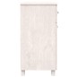 vidaXL Credenza HAMAR Bianca 113x40x80 cm in Legno Massello di Pino vidaXL Credenza HAMAR Bianca 113x40x80 cm in Legno Massello di Pino