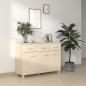vidaXL Credenza HAMAR Miele 113x40x80 cm in Legno Massello di Pino vidaXL Credenza HAMAR Miele 113x40x80 cm in Legno Massello di Pino