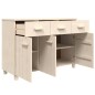 vidaXL Credenza HAMAR Miele 113x40x80 cm in Legno Massello di Pino vidaXL Credenza HAMAR Miele 113x40x80 cm in Legno Massello di Pino