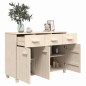 vidaXL Credenza HAMAR Miele 113x40x80 cm in Legno Massello di Pino vidaXL Credenza HAMAR Miele 113x40x80 cm in Legno Massello di Pino