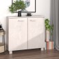 vidaXL Credenza HAMAR Bianca 85x35x80 cm in Legno Massello di Pino vidaXL Credenza HAMAR Bianca 85x35x80 cm in Legno Massello di Pino