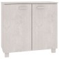 vidaXL Credenza HAMAR Bianca 85x35x80 cm in Legno Massello di Pino vidaXL Credenza HAMAR Bianca 85x35x80 cm in Legno Massello di Pino