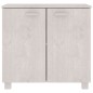 vidaXL Credenza HAMAR Bianca 85x35x80 cm in Legno Massello di Pino vidaXL Credenza HAMAR Bianca 85x35x80 cm in Legno Massello di Pino