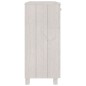vidaXL Credenza HAMAR Bianca 85x35x80 cm in Legno Massello di Pino vidaXL Credenza HAMAR Bianca 85x35x80 cm in Legno Massello di Pino
