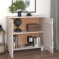 vidaXL Credenza HAMAR Bianca 85x35x80 cm in Legno Massello di Pino vidaXL Credenza HAMAR Bianca 85x35x80 cm in Legno Massello di Pino