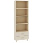 vidaXL Credenza HAMAR Miele 60x35x180 cm in Legno Massello di Pino vidaXL Credenza HAMAR Miele 60x35x180 cm in Legno Massello di Pino