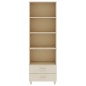 vidaXL Credenza HAMAR Miele 60x35x180 cm in Legno Massello di Pino vidaXL Credenza HAMAR Miele 60x35x180 cm in Legno Massello di Pino