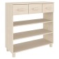 vidaXL Consolle HAMAR Miele 90x35x90 cm in Legno Massello di Pino vidaXL Consolle HAMAR Miele 90x35x90 cm in Legno Massello di Pino