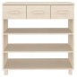 vidaXL Consolle HAMAR Miele 90x35x90 cm in Legno Massello di Pino vidaXL Consolle HAMAR Miele 90x35x90 cm in Legno Massello di Pino
