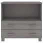 vidaXL Credenza HAMAR Grigio Chiaro 85x35x80 cm Legno Massello di Pino vidaXL Credenza HAMAR Grigio Chiaro 85x35x80 cm Legno Massello di Pino