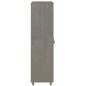 vidaXL Armadio HAMAR Grigio Chiaro 89x50x180 cm Legno Massello di Pino vidaXL Armadio HAMAR Grigio Chiaro 89x50x180 cm Legno Massello di Pino