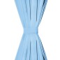 2 Pz Tende Oscuranti Occhielli in Metallo 135x175 cm Turchese 2 Pz Tende Oscuranti Occhielli in Metallo 135x175 cm Turchese